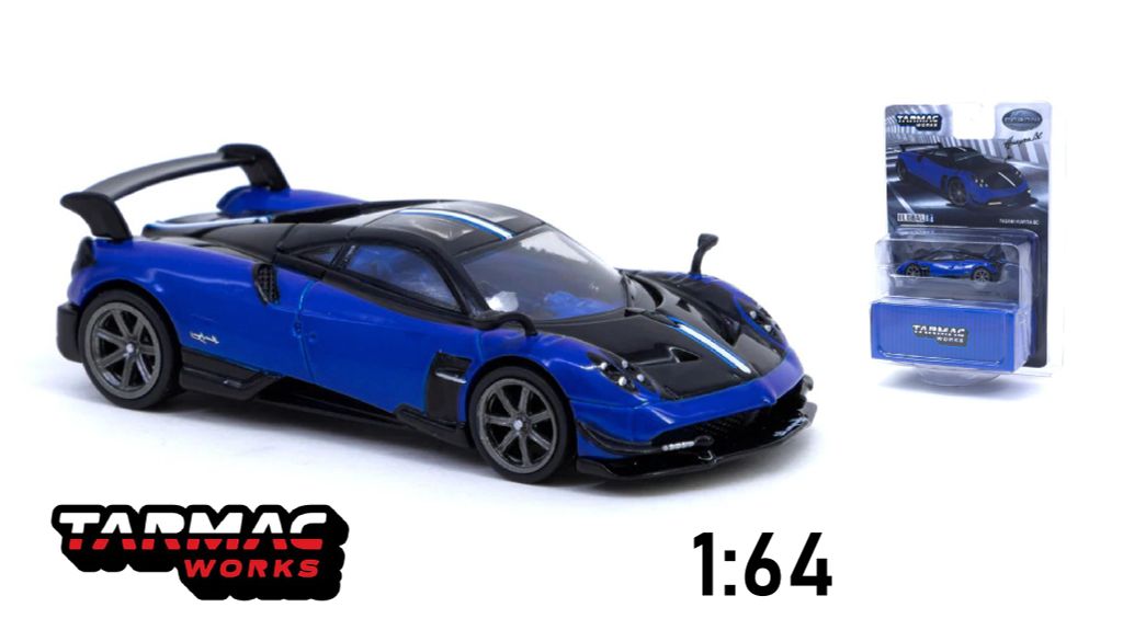 Mô hình xe Pagani Huyara Bc 1:64 Tarmac Works