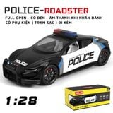  Mô hình xe Tesla Cảnh sát mỹ các loại Full open - có đèn nhạc - đánh lái được tỉ lệ 1:24 XLG OT24081 