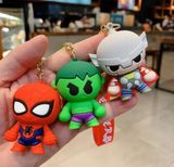  Móc khóa nhựa dẻo - silicon siêu anh hùng Marvel Thần sấm Thor Avengers MK008 