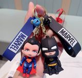  Móc khóa nhựa dẻo - silicon siêu anh hùng DC comics Batman người dơi MK011 