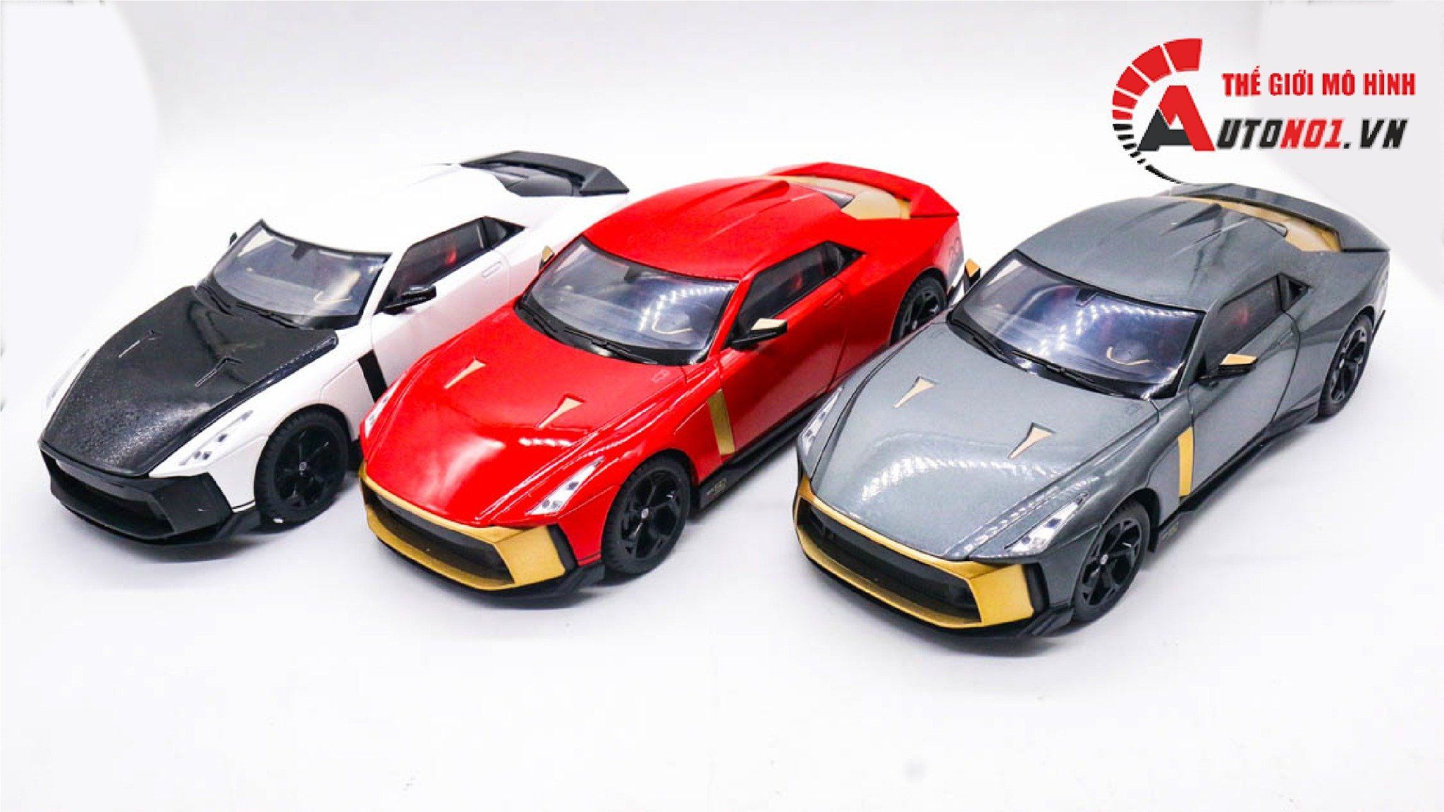  Mô hình xe Nissan GTR R35 final edition 2022 1:18 Weitug 8092 