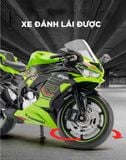  Mô hình xe Kawasaki Ninja ZX-6R 1:12 Makeda Model MT067 