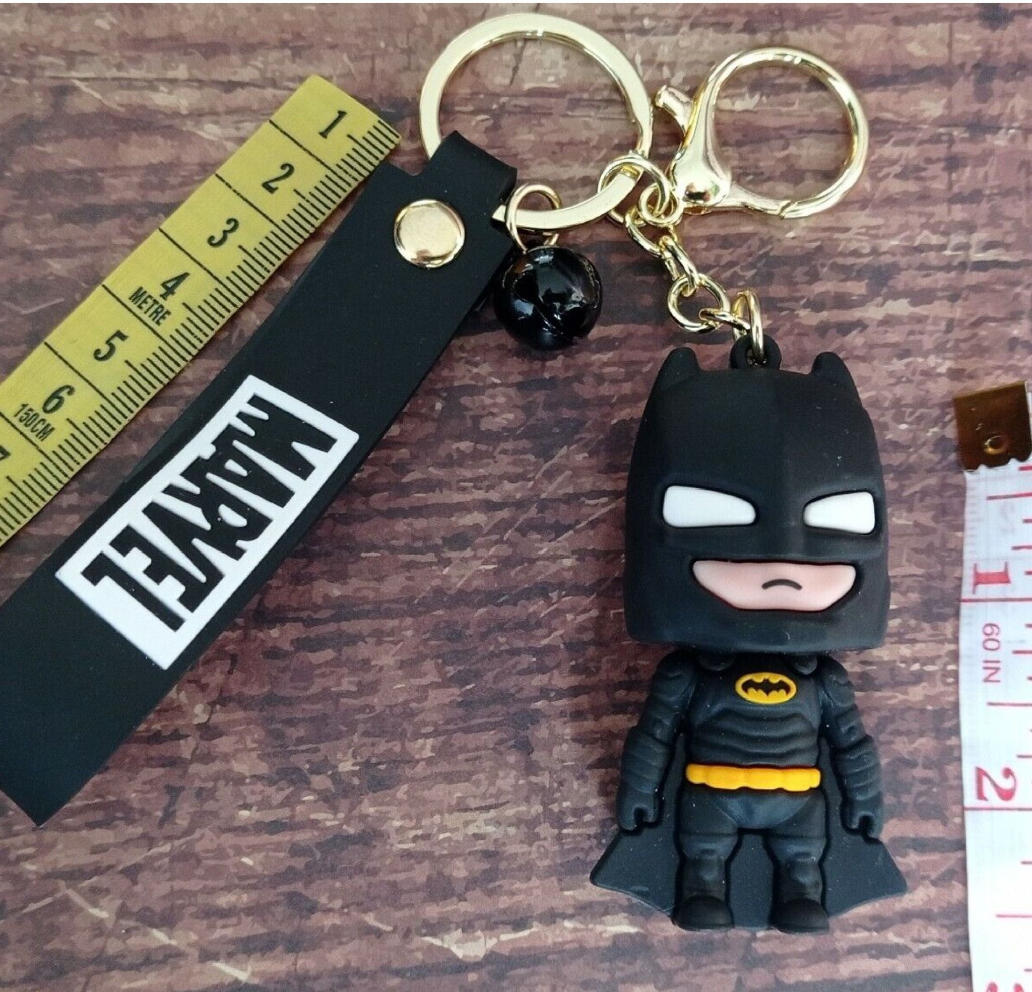  Móc khóa nhựa dẻo - silicon siêu anh hùng DC comics Batman người dơi MK011 