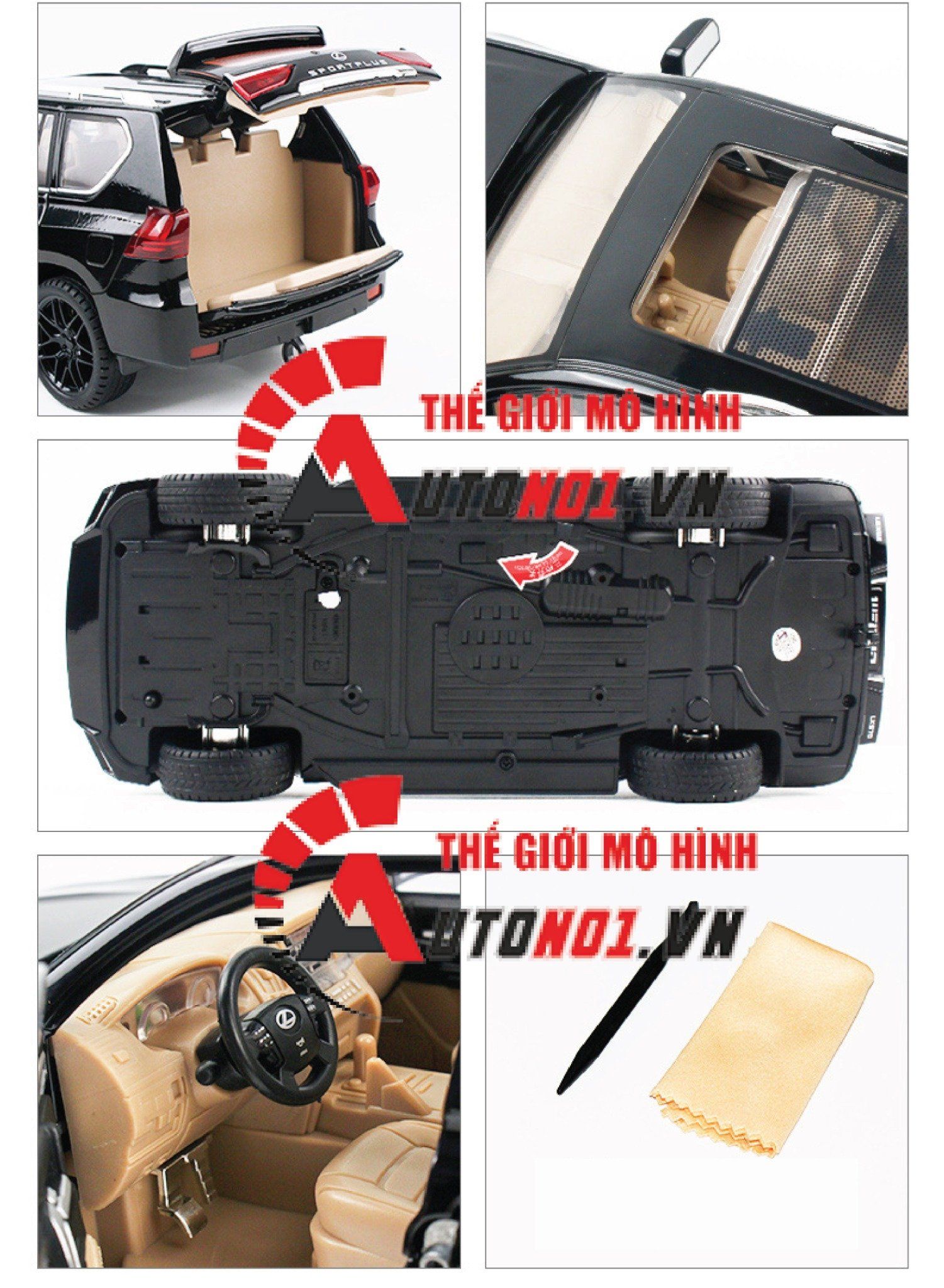Mô hình xe Lexus LX570 Supersport 118 LCD  banmohinhtinhcom