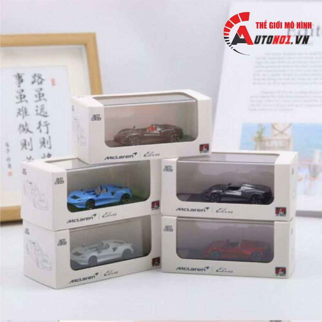 MÔ HÌNH XE MCLAREN ELVA 1:64 LCD MODEL