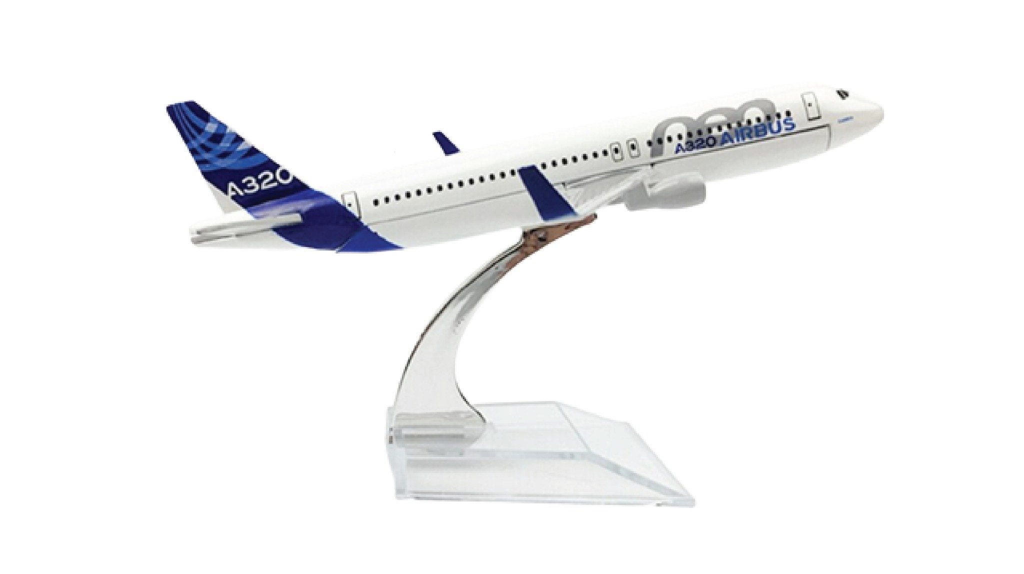  Mô hình máy bay USA Airbus A320 Neo 16cm MB16137 