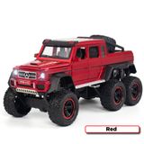  Mô hình xe ô tô Mercedes-Benz G63 V12 Off Road 6x6 full open tỉ lệ 1:22 Chezhi OT376 