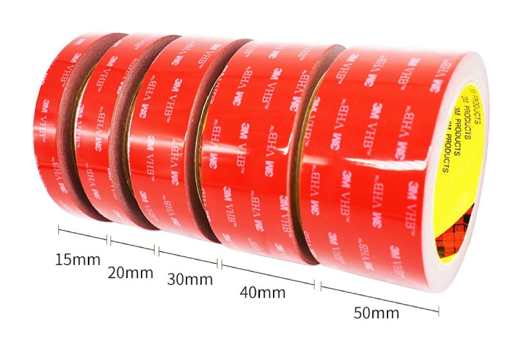Băng keo 3M 2 mặt cường lực dài 3m dày 1mm PK371