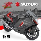  Mô hình xe Suzuki Hayabusa 1300 tỉ lệ 1:9 Huayi Alloy MT09004 