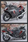  Mô hình xe Suzuki Hayabusa 1300 tỉ lệ 1:9 Huayi Alloy MT09004 