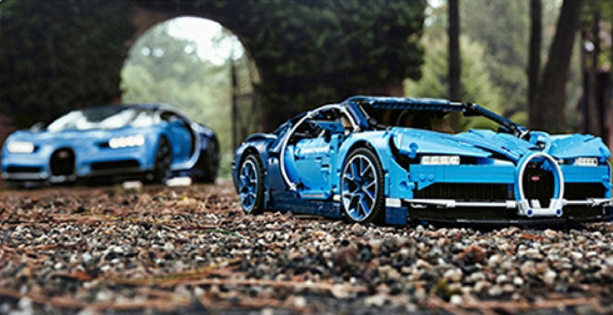  Mô hình xe ô tô lắp ghép Bugatti Chiron 4031 pcs tỉ lệ 1:5 LG015 