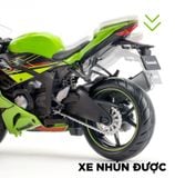  Mô hình xe Kawasaki Ninja ZX-6R 1:12 Makeda Model MT067 