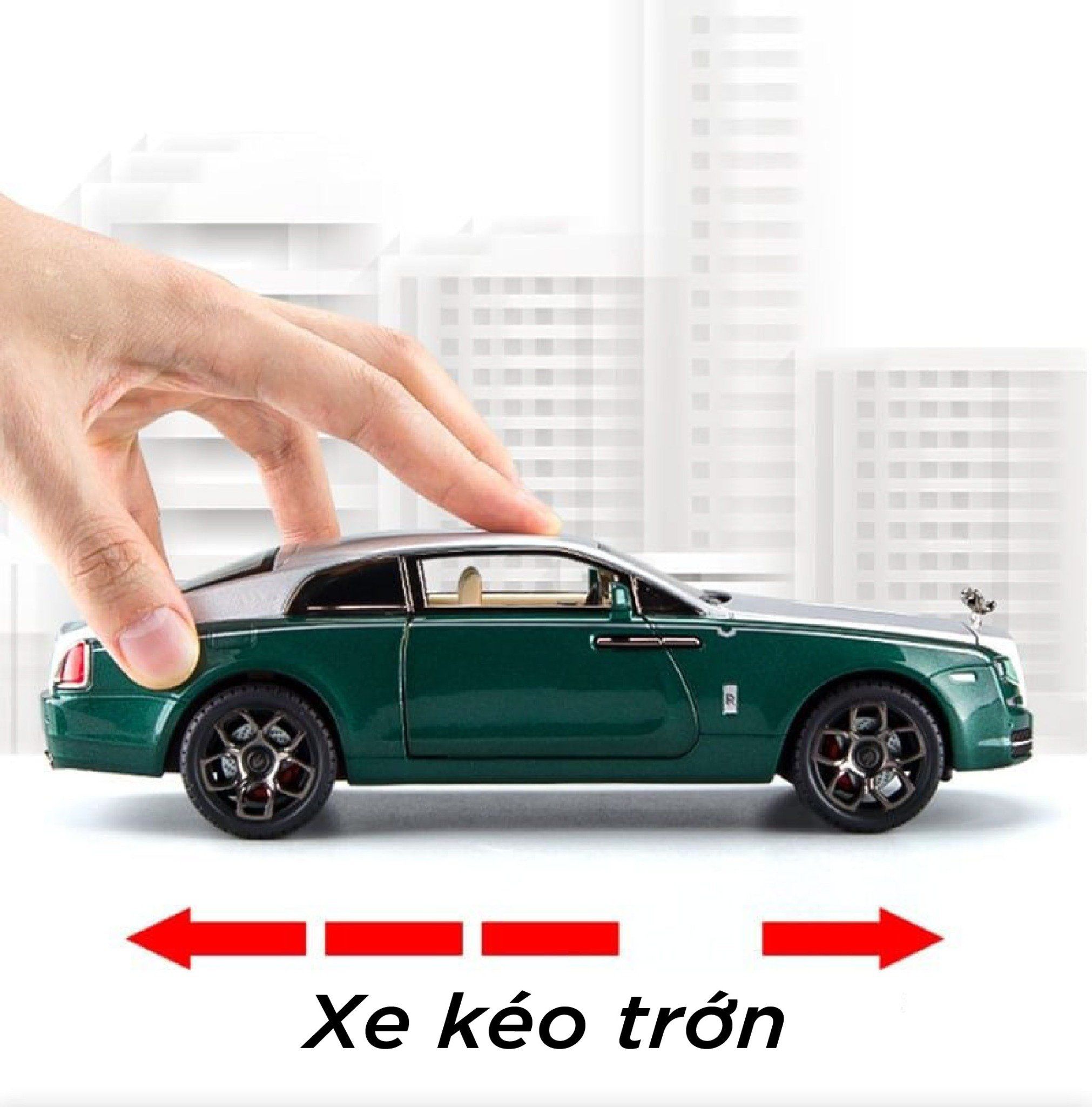  Mô hình xe Rolls Royce Mansory full open tỉ lệ 1:22 OT350 Alloy Model 