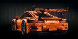  Mô hình xe ô tô lắp ghép Porsche 911 Gt3 RS Orange 2758 pcs tỉ lệ 1:8 LG024 