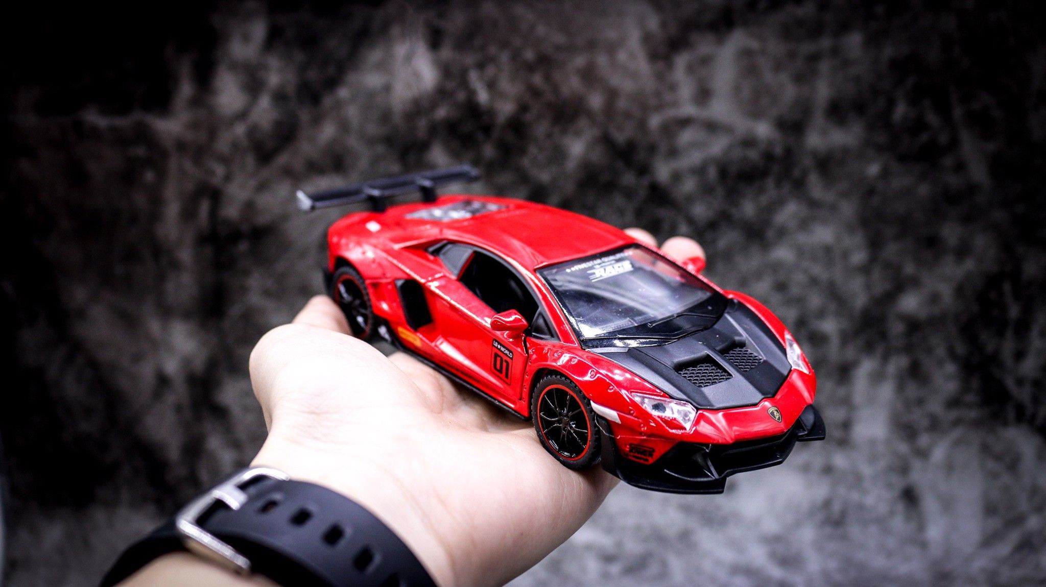  Mô hình xe Lamborghini Lp700-4 tỉ lệ 1:32 Double Horses OT308A 