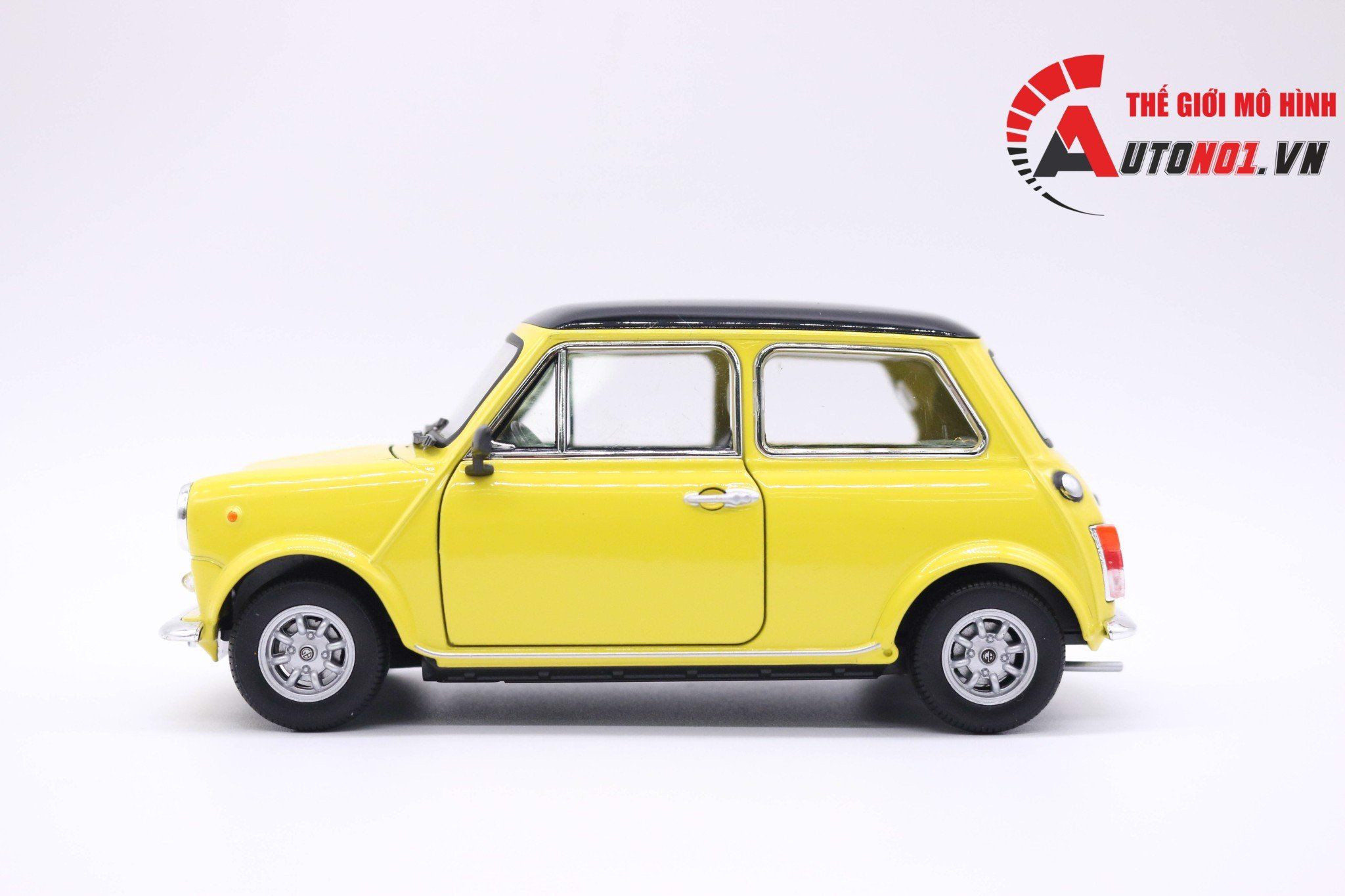  Mô hình xe Mini Cooper 1300 1:24 Welly 1191 