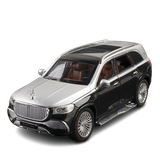  Mô hình xe Mercedes-Benz GLS600 MayBach full open có đèn có âm thanh bầu trời sao tỉ lệ 1:24 Chezhi OT437 