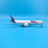  Mô hình máy bay vận tải Fedex B777 có bánh xe kích thước 20cm MB20143 