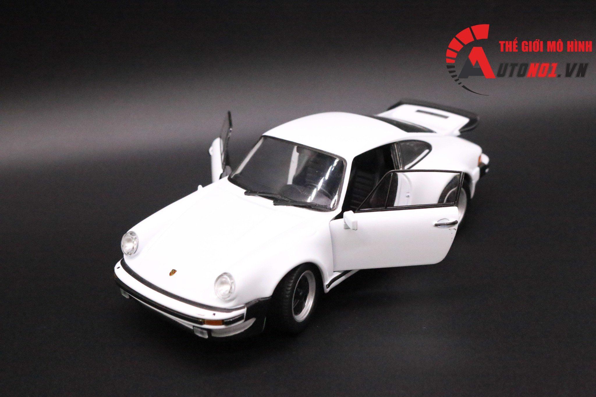  Mô hình xe Porsche 911 Turbo tỉ lệ 1:24 Welly OT043 