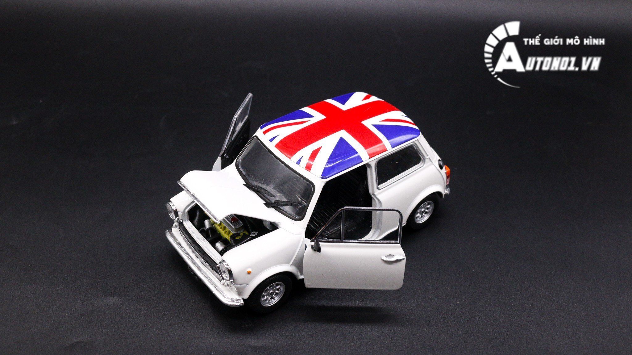  Mô hình xe Mini Cooper 1300 1:24 Welly 1191 