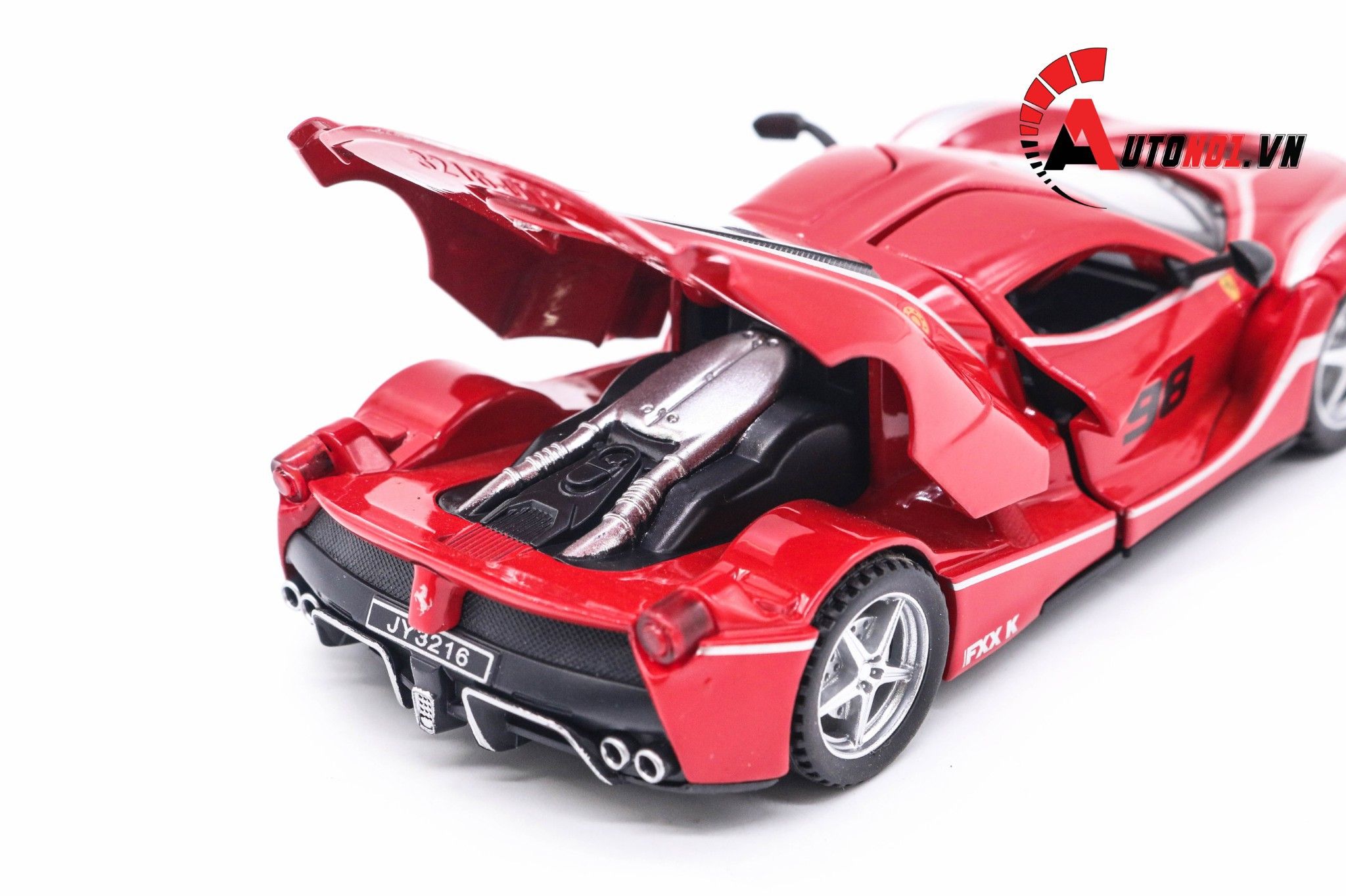  Mô hình xe Ferrari FXX K Evo tỉ lệ 1:32 Alloy Model OT310A 