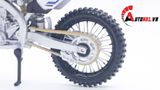  Mô hình xe cào cào Yamaha YZ450F Blue tỉ lệ 1:12 Maisto 4659 