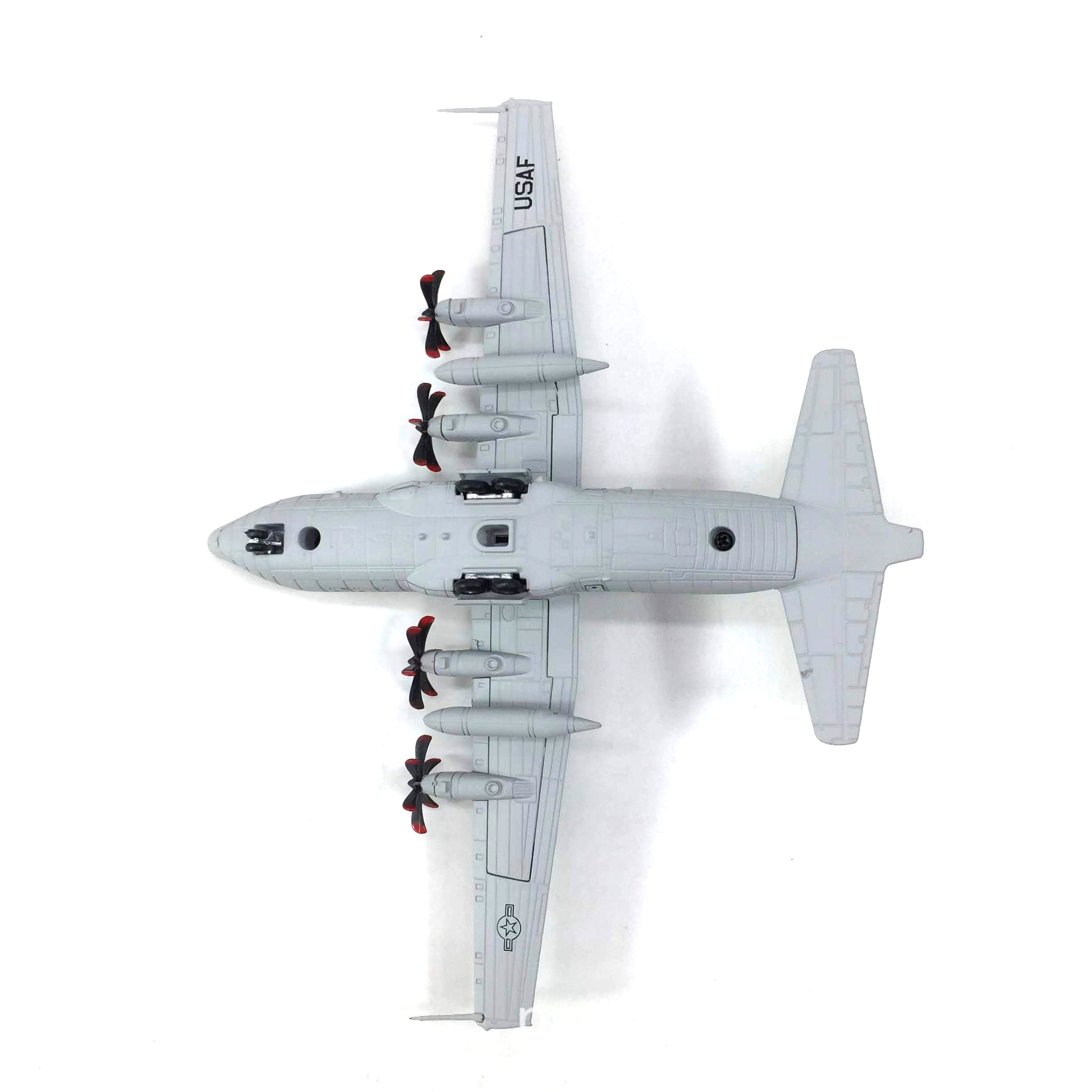  Mô hình máy bay vận tải quân sự C-130 U.S.AIR FORCE USAF AMERICA USA tỉ lệ 1:200 Ns models MBQS022 