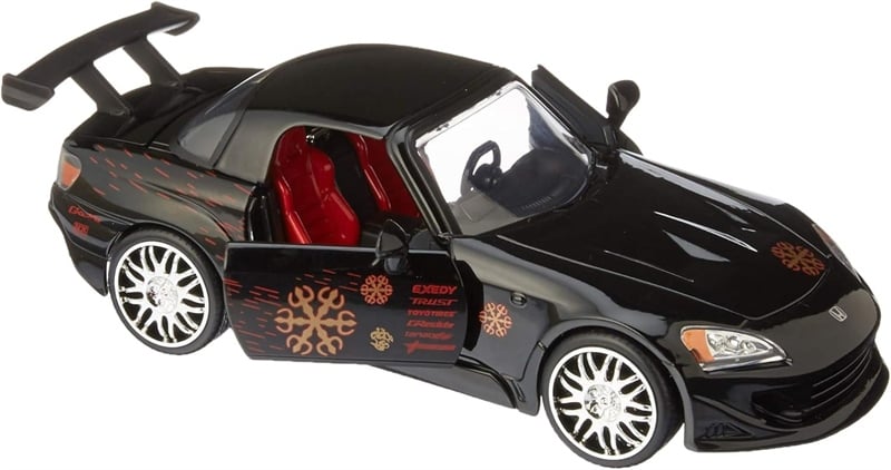  Mô hình xe 1995 Johnny's Honda S2000 Fast & Furious full open tỉ lệ 1:24 Jada toys 99541 
