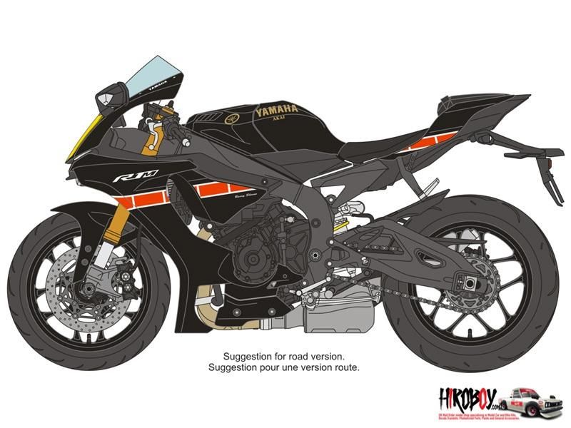 DECAL NƯỚC YAMAHA YZF-R1M 1:12 DC143