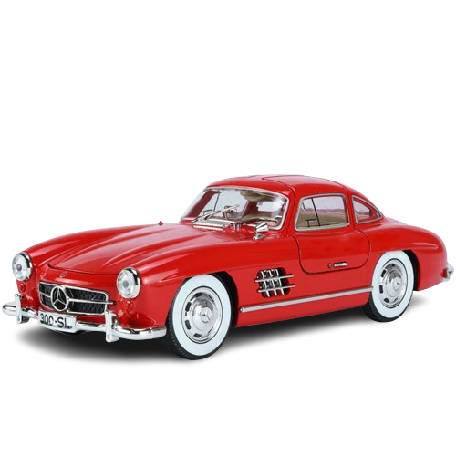  Mô hình xe Mercedes-Benz 300 SL full open có đèn có âm thanh đánh lái được tỉ lệ 1:24 Jinlifang OT433 