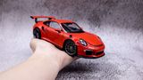  Mô hình xe Porsche 911 GT3 RS 2016 mở được hai cửa,capo trước, đánh lái được 1:24 Welly 5386 