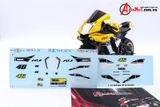  Decal nước Yamaha YZF-R1M 1:12 DC143 