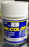  Lacquer gx1 cool white gloss sơn mô hình màu trắng 18ml Mr.Hobby GX1 