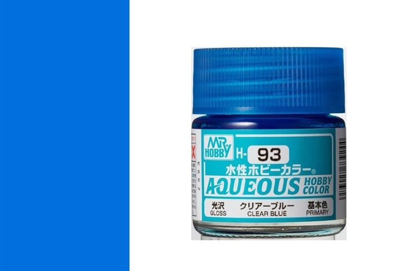  Acrylic H93 Clear Blue sơn mô hình màu xanh nước bóng 10ml Mr.Hobby H93 