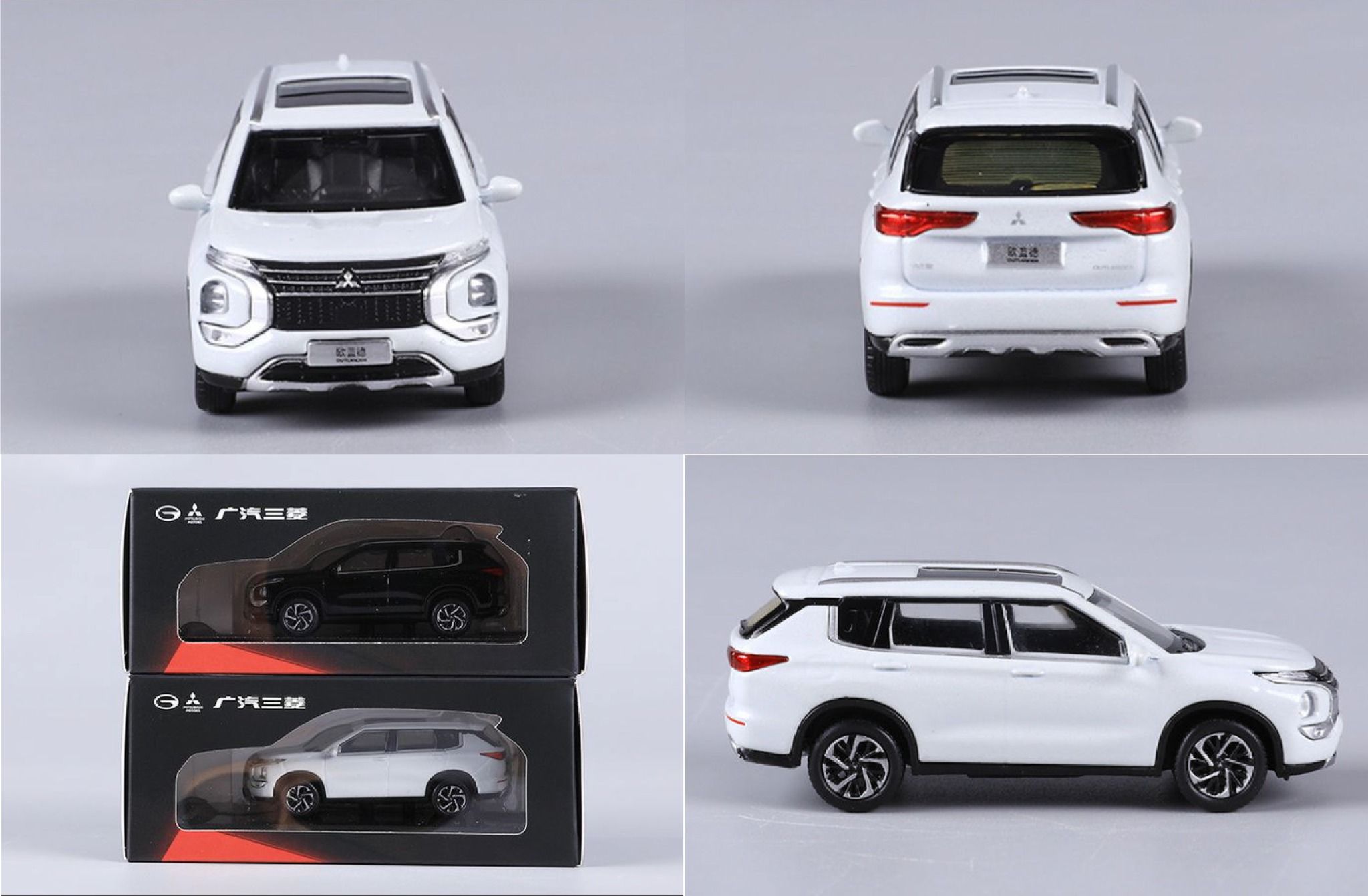 Mô hình xe Mitshubishi Outlander SUV 2023 tỉ lệ 1:64 Dealer OT64001 