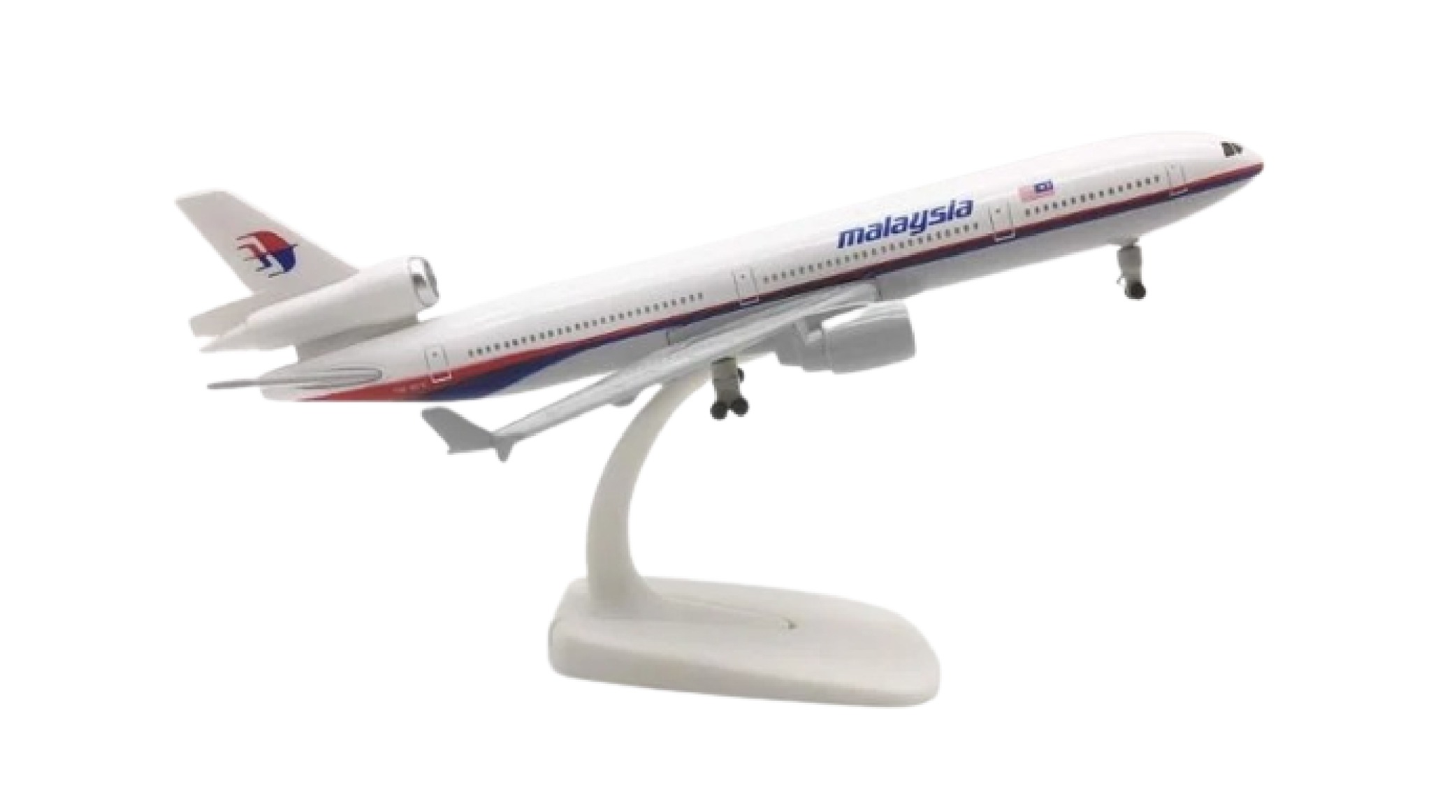  Mô hình máy bay Malaysia Airlines McDonnell Douglas MD-11 20cm MB20034 