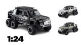  Mô hình xe Land Rover Defender 6x6 Offroad có đèn có âm thanh tỉ lệ 1:24 Chezhi OT430 