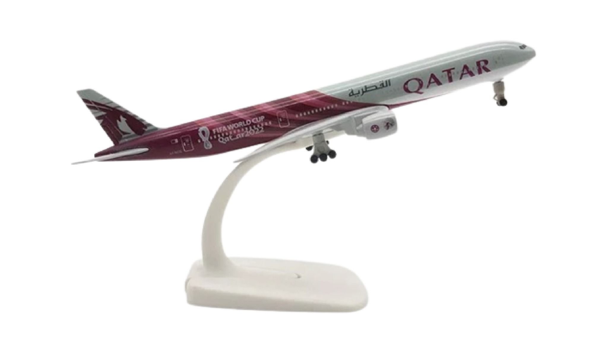  Mô hình máy bay Fifa World Cup Qatar 2022 Boeing B777 20cm MB20032 