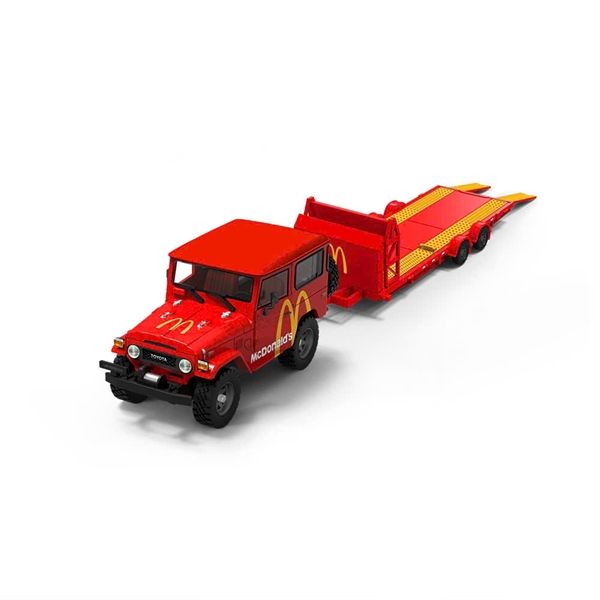  Mô hình xe Toyota FJ40 - McDonald's Painted Series tỉ lệ 1:64 CoolCar CC645207 