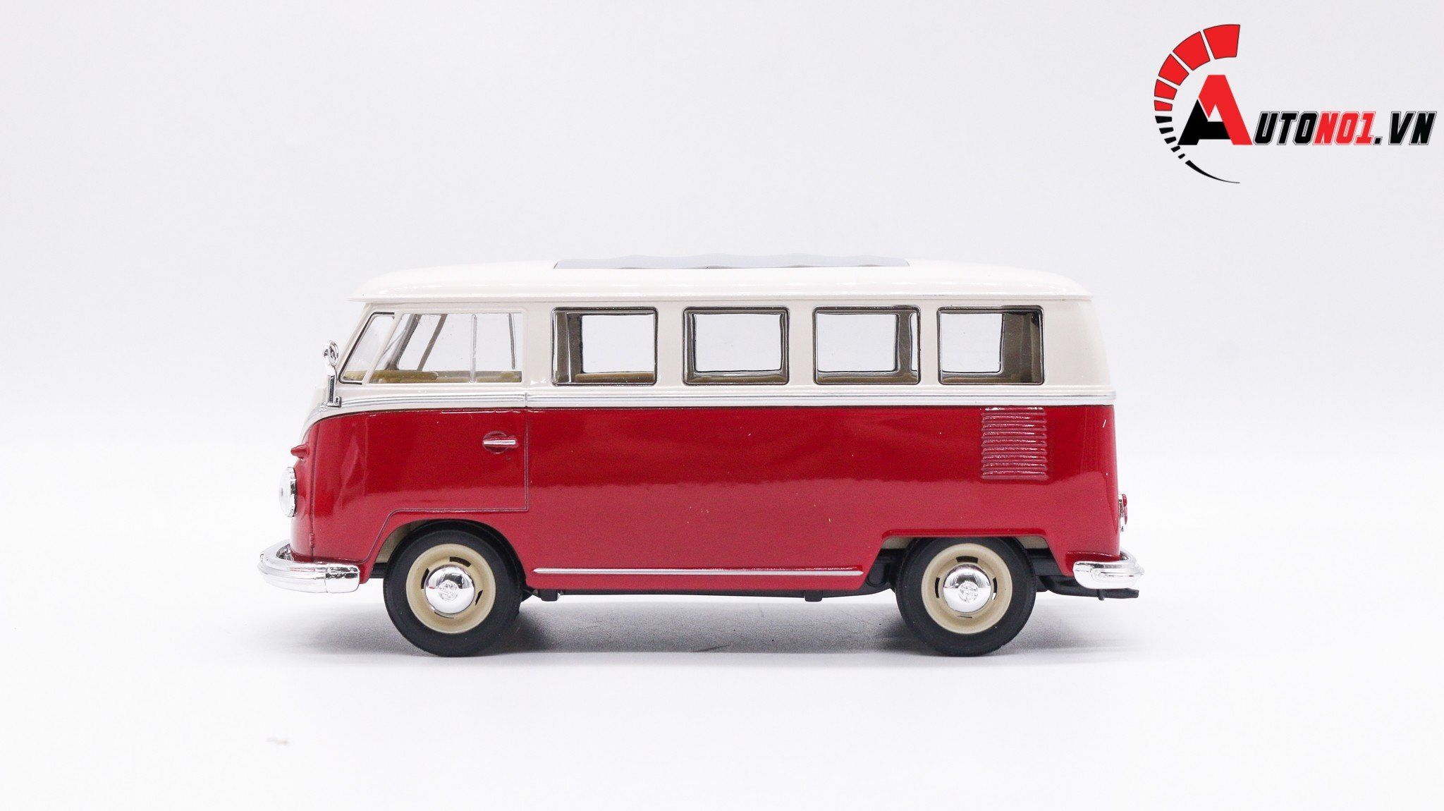  Mô hình xe Volkswagen T1 Bus 1963 1:24 Welly 7823 