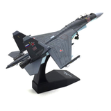  Mô hình máy bay chiến đấu Russia Su-35 BBC POCCNN No.08 Dark gray tỉ lệ 1:100 Ns models MBQS021 