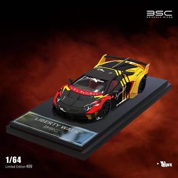  Mô hình xe Lamborghini Aventador LP700 2.0 LBWK GT EVO Infinite limited 499pcs 1:64 Time micro 