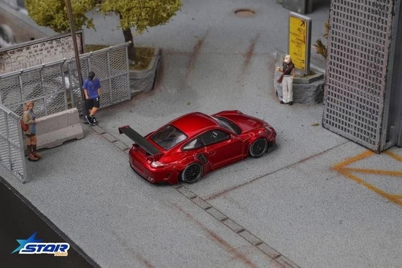  Mô hình xe Porsche 911 (997) Liberty Walk Limited To 999pcs tỉ lệ 1:64 Star Model OT64447 