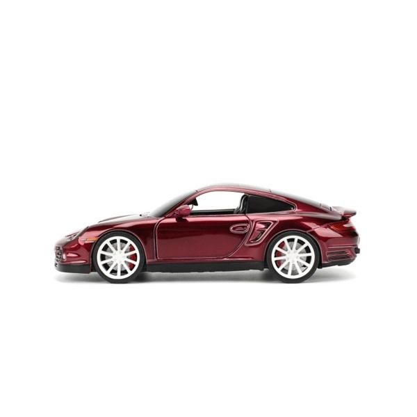  Mô hình xe Porsche 911 (997) Turbo red metallic Pink Slips tỉ lệ 1:24 Jada toys 35506 