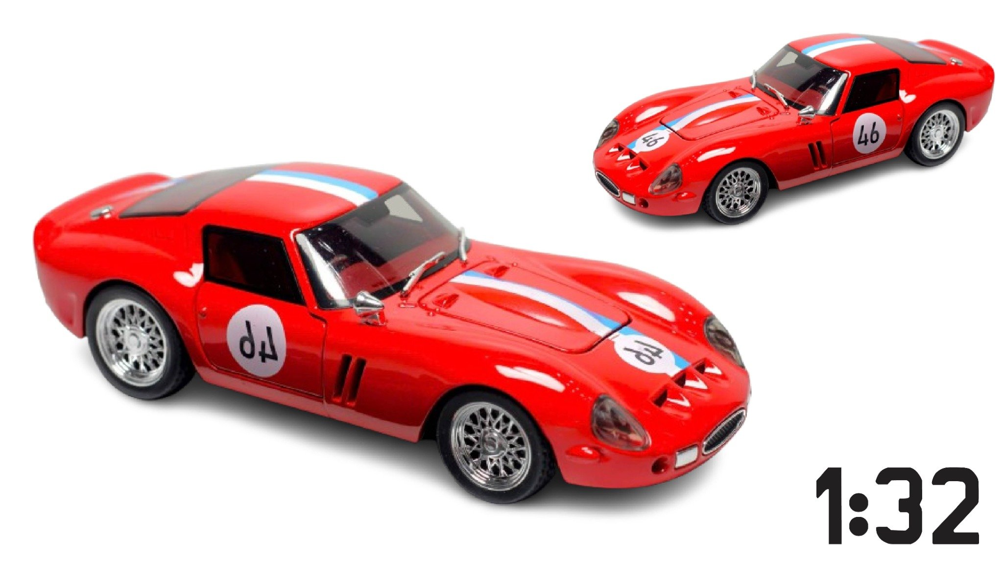  Mô hình xe Ferrari 250GTO kim loại tỉ lệ 1:32 OT32052 