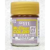  Lacquer gx111 clear gold sơn mô hình màu vàng gold trong suốt bóng 18ml Mr.Hobby GX111 