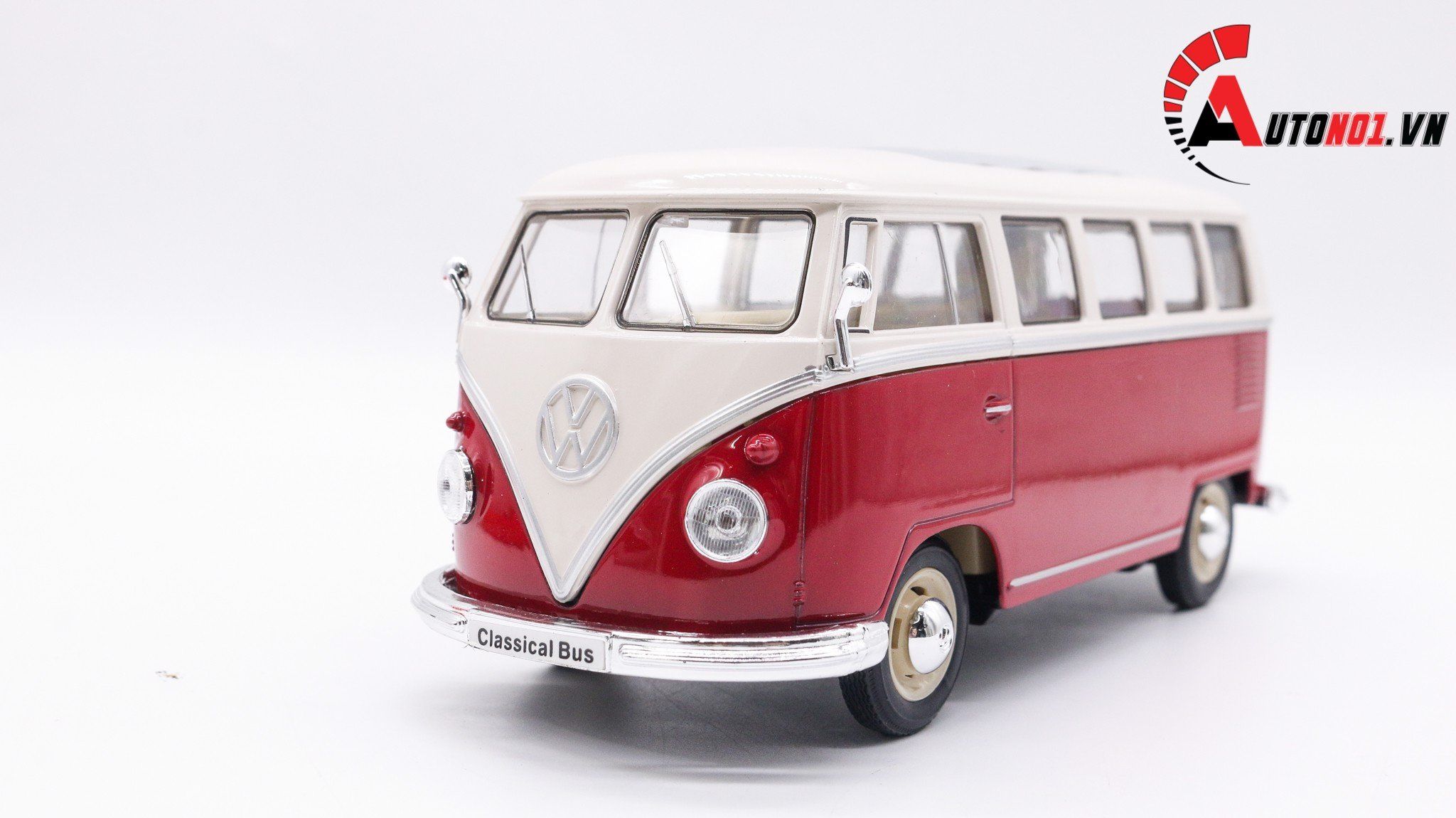  Mô hình xe Volkswagen T1 Bus 1963 1:24 Welly 7823 
