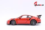  Mô hình xe Porsche 911 GT3 RS 2016 mở được hai cửa,capo trước, đánh lái được 1:24 Welly 5386 