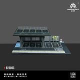  Hộp trưng bày mica mô phỏng bãi đỗ xe có tầng Steel Frame Structure Platform Serie kích thước 30x20x10cm tỉ lệ 1:64 MoreArt MO923003 