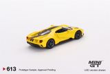  Mô hình xe ô tô Ford GT Triple Yellow bản card tỉ lệ 1:64 MiniGT MGT00613 